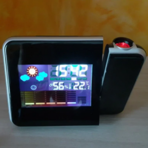 Ceas LCD cu proiecție si stație meteo photo review